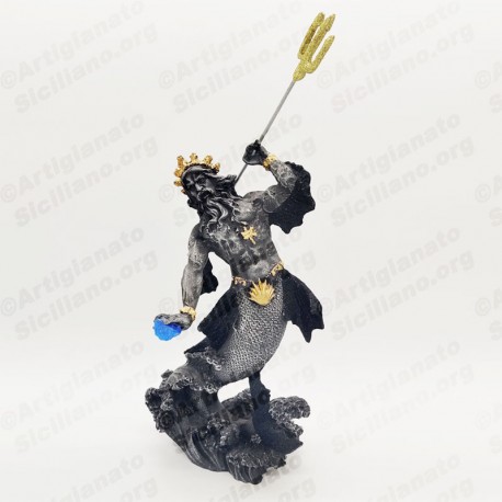 Poseidone con tridente