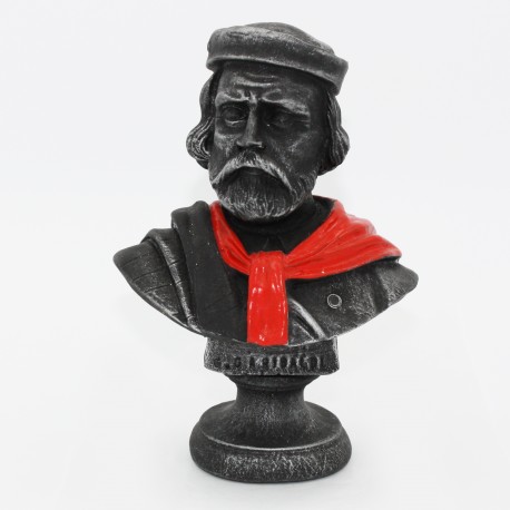 Busto di Garibaldi in lava